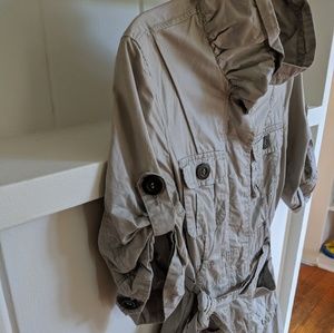 Grey light jacket overshirt